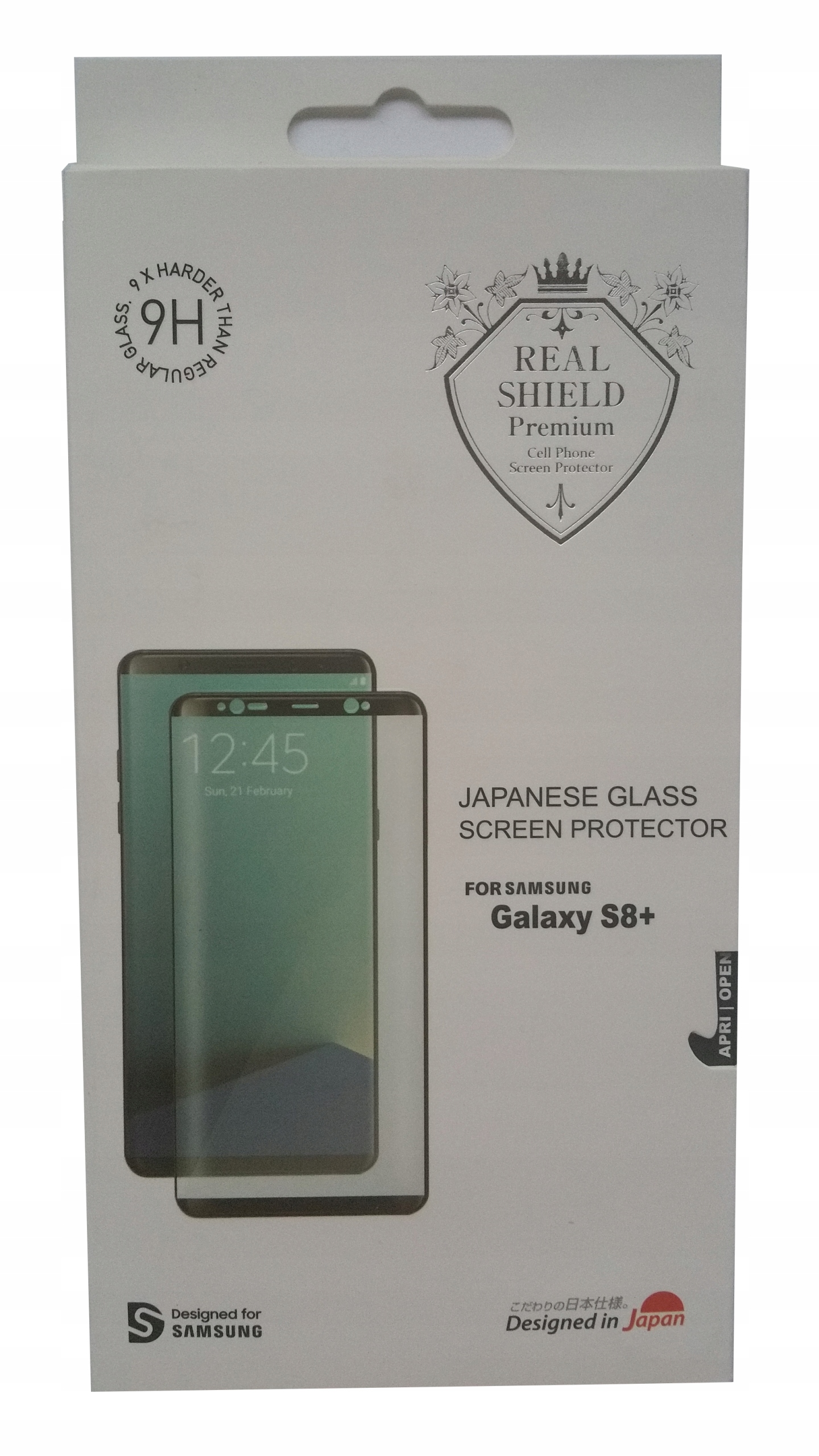 

Szkło Hartowane 3D Samsung S8+ Real Shield