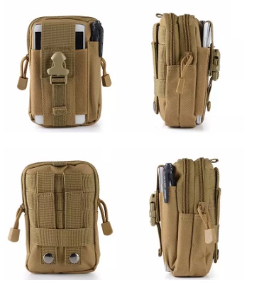 SASZETKA WOJSKOWA BIODRÓWKA NERKA KHAKI PIASKOWY Model TACTICAL BAG