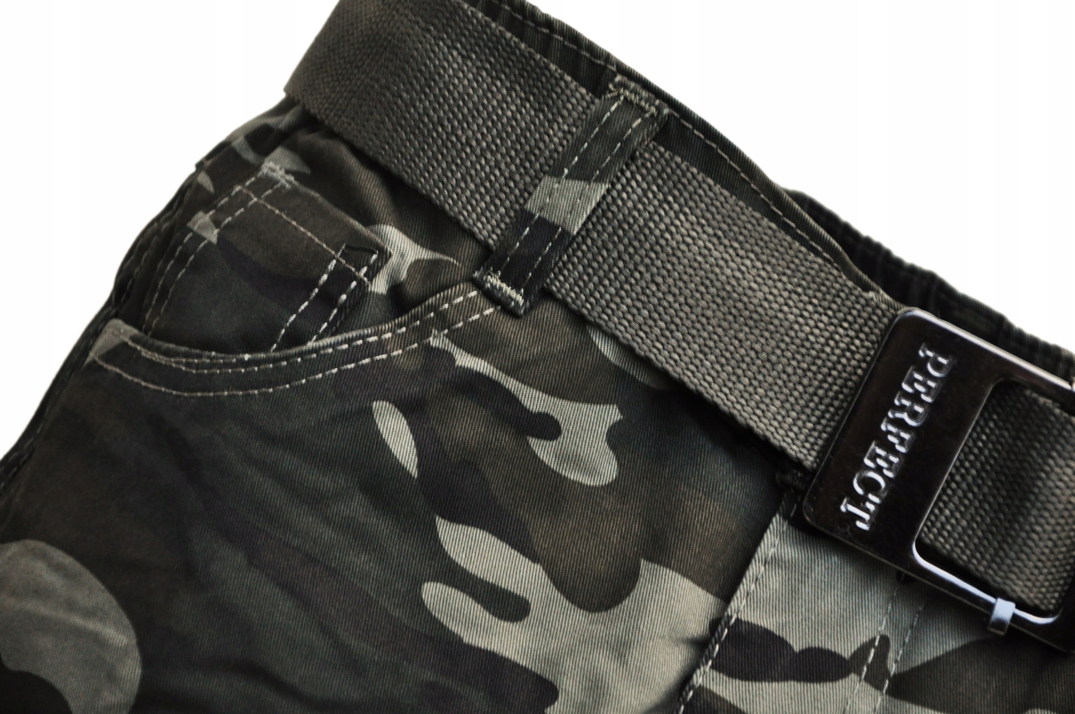 PERFECT Spodnie Bojówki MORO na podszewce r 146 Kolor wielokolorowy