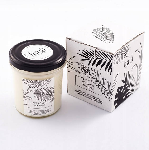 

Hagi Cosmetics Świeca sojowa Wakacje na Bali