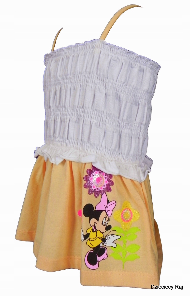 99220 MINNIE MOUSE MYSZKA bluzka tunika DISNEY 98 Marka Disney