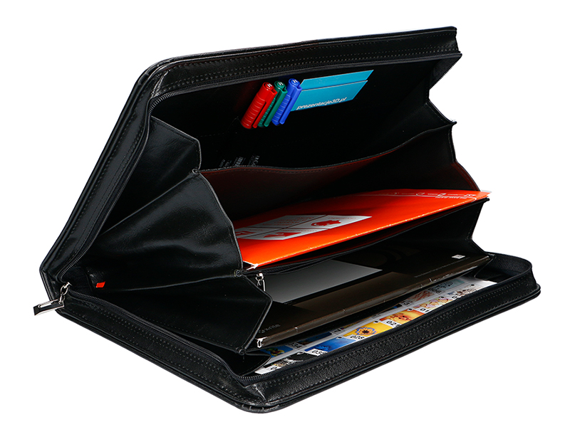 AKTÓWKA ORGANIZER A4 SKÓRZANY DOKUMENTY PRODUCENT Rodzaj biwuar