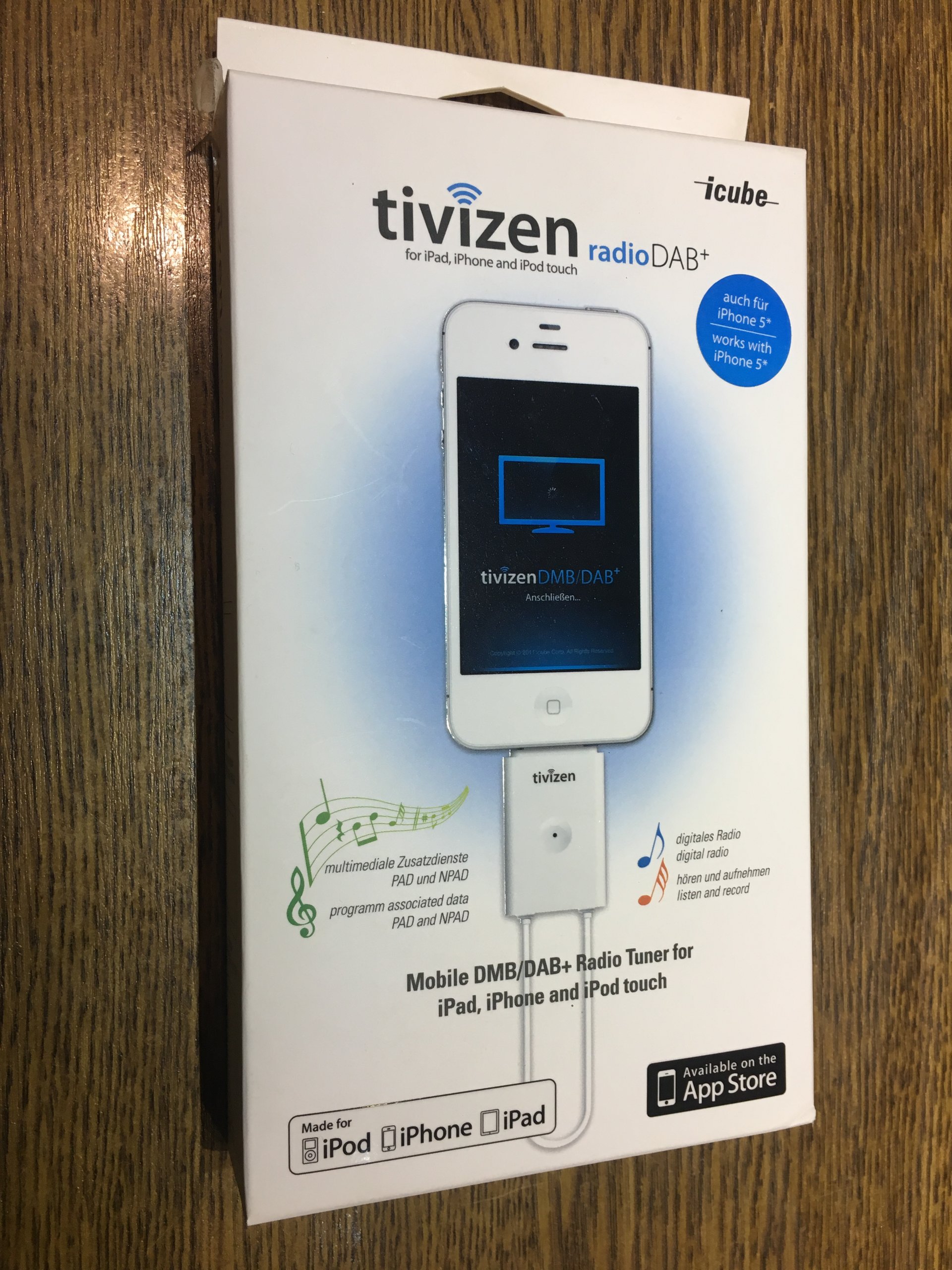 Приемник DAB TIVIZEN IOS от APPLE