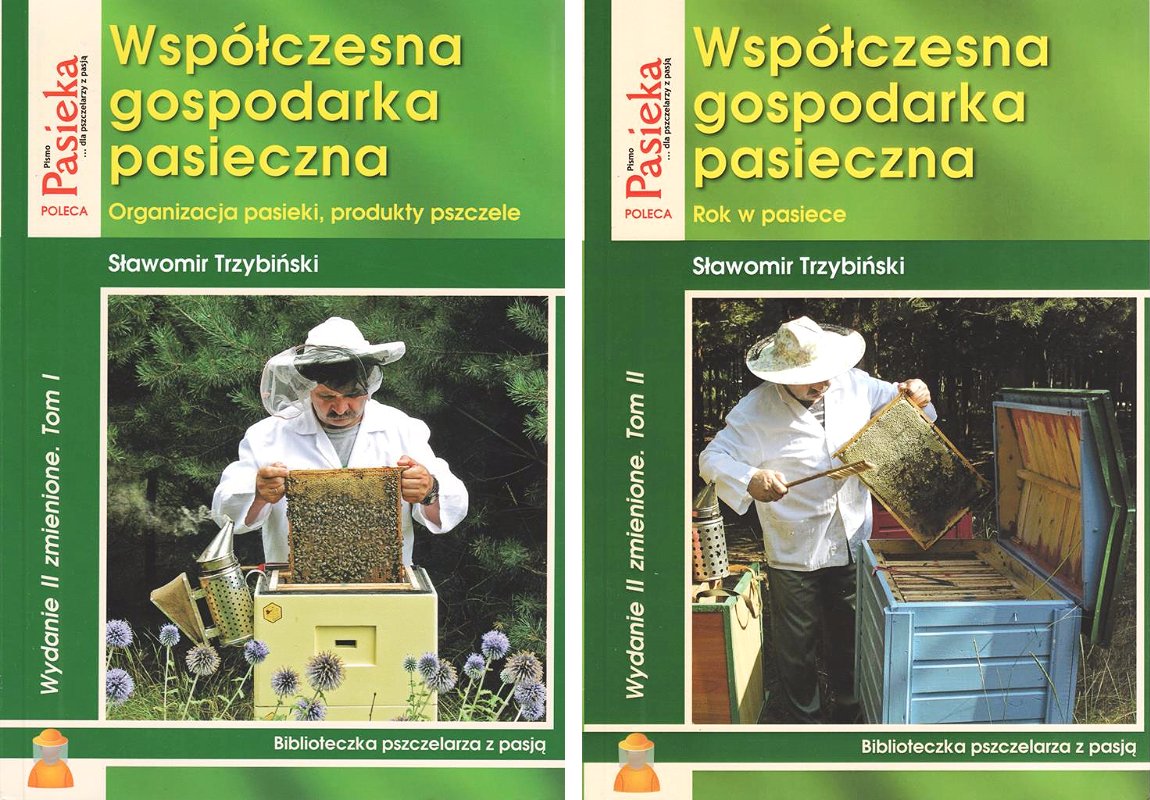 

książka Współczesna Gospodarka Pasieczna I i II