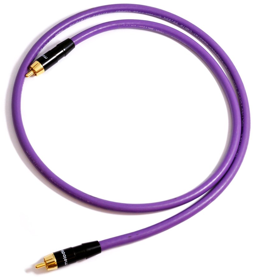 

Kabel Do Subwoofera 1x Rca Melodika MDSW05 0.5m