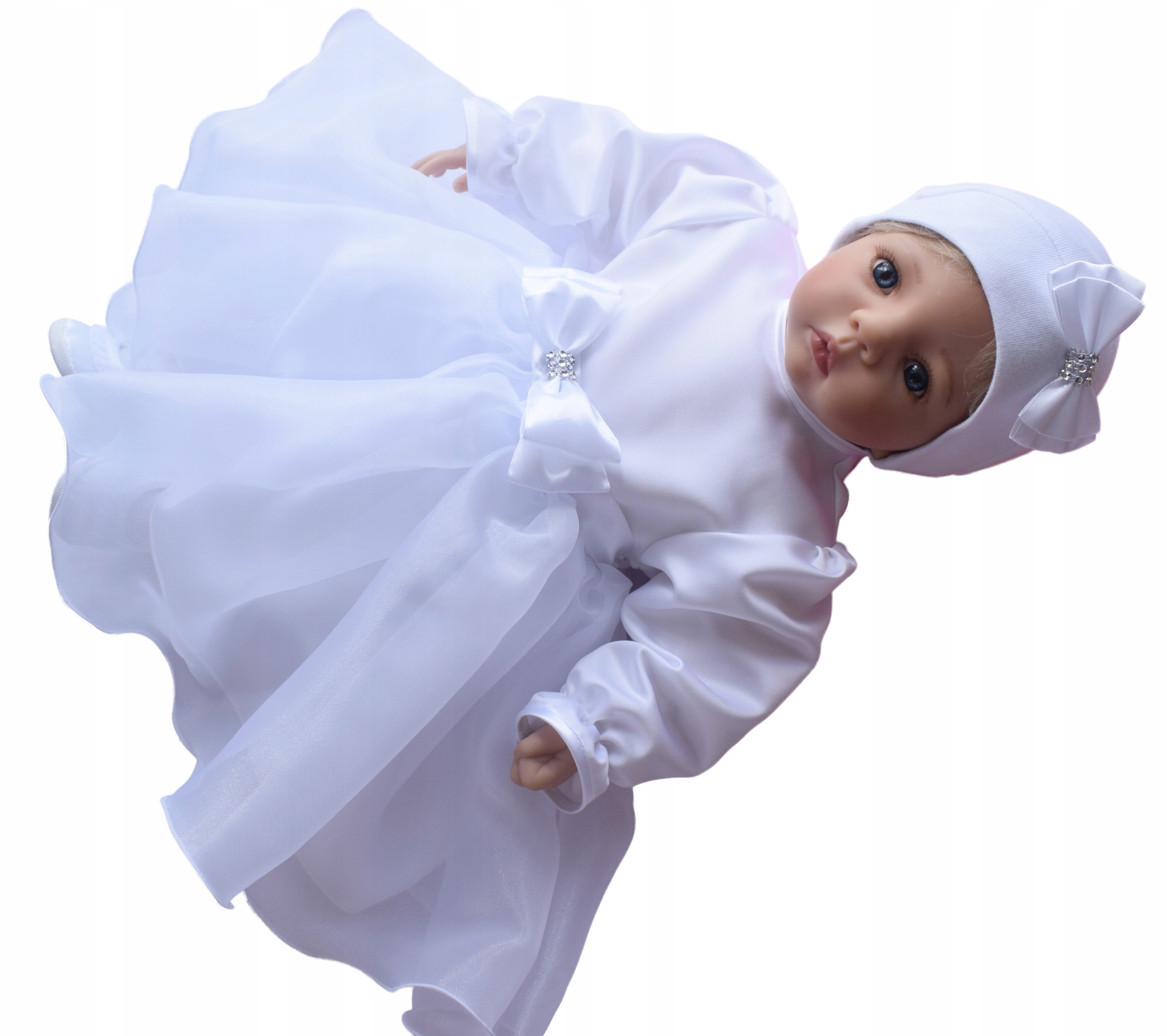 3CZ UBRANKO do chrztu KOMPLET R.74 JESIEŃ Rozmiar 74