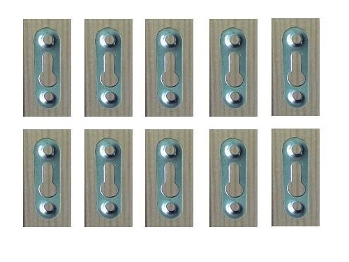 ZAWIESZKA PÓŁKI ZAWIESZKI PÓŁEK POD PÓŁKĘ OBRAZÓW OBRAZKÓW RAM MEBLOWE 10x Marka inna