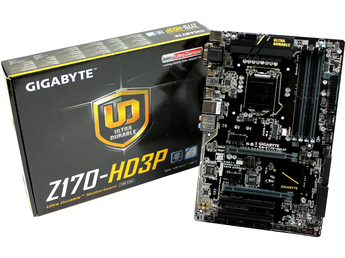 

Płyta Główna Gigabyte GA-Z170-HD3P 1151 DDR4