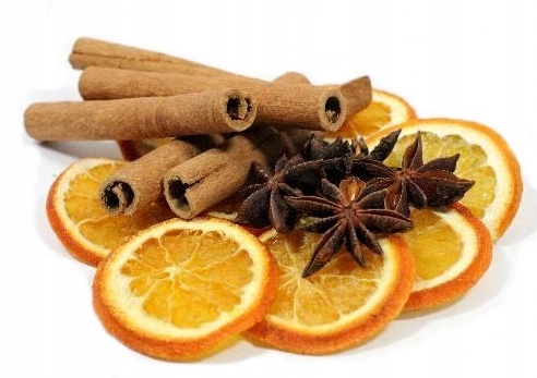 

Cynamon, pomarańcza, anyżek. Pachnący mix susz 50g