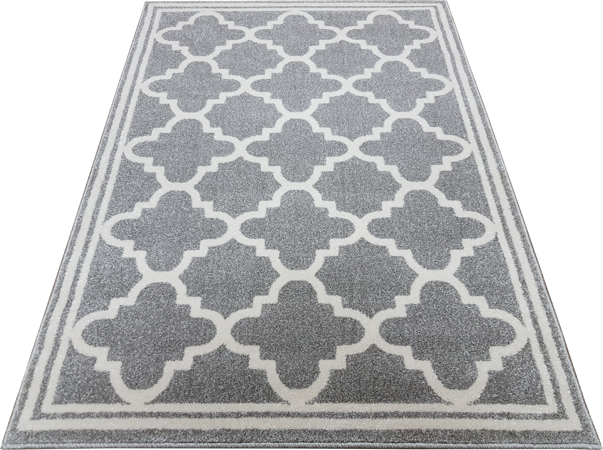 Ковер ADVENTURE 140х200 клевер марокканский серый