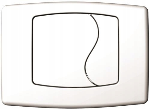 PŁYTKA PRZYCISK SPŁUKUJĄCY STELAŻA WC BIAŁY KK-POL