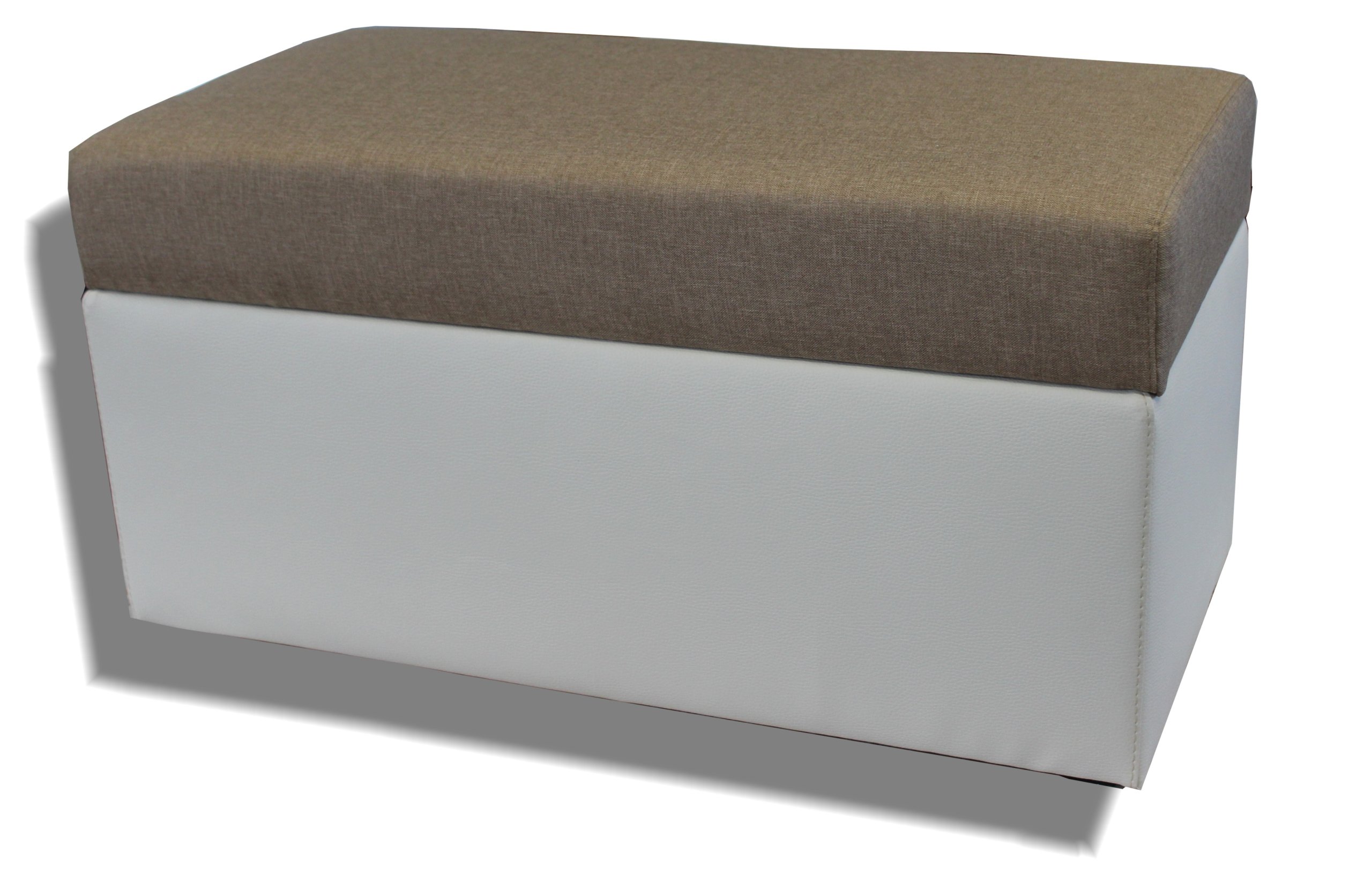 PUFA SKRZYNIA MAJESTIC OTWIERANA 60 CM MEBLOTEKA Kształt kwadrat