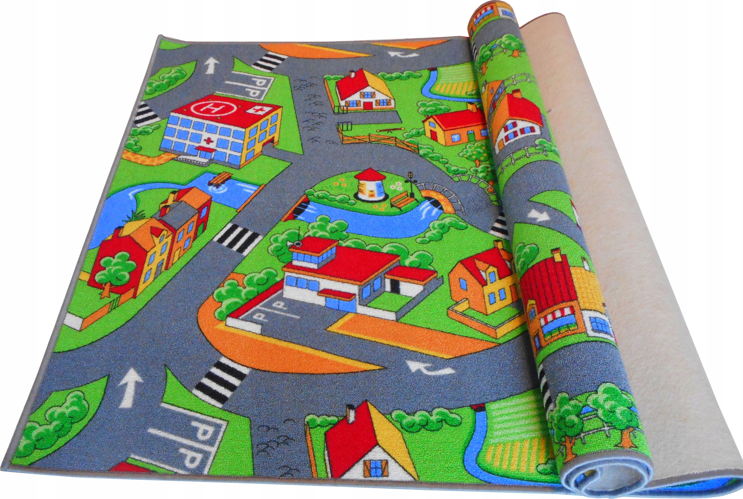 

Dywan Drogi Wieś Ulice Miasto Farma Cars 200x200