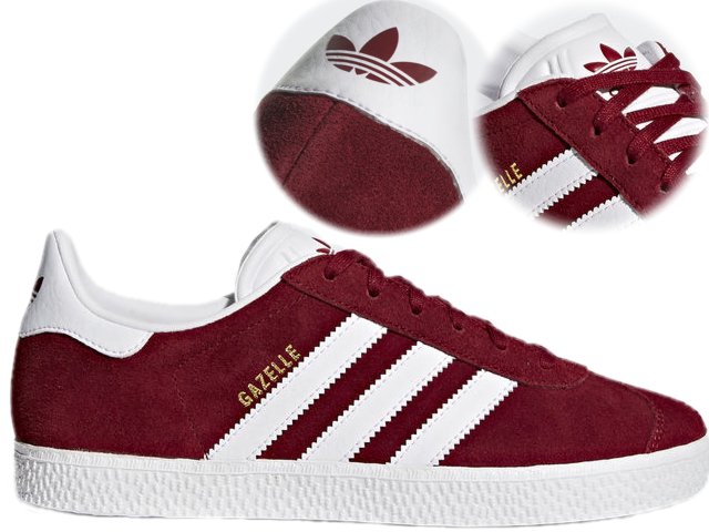CQ2874 DAMSKIE BUTY ADIDAS GAZELLE TRAMPKI BORDOWE 8987446880 - Allegro.pl