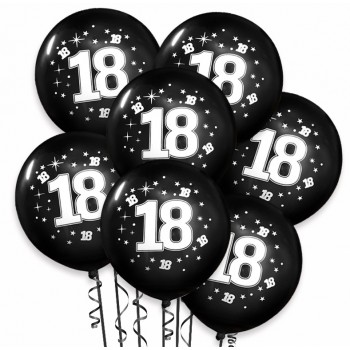 

Balon balony urodziny 18 lat impreza 10 sztuk !