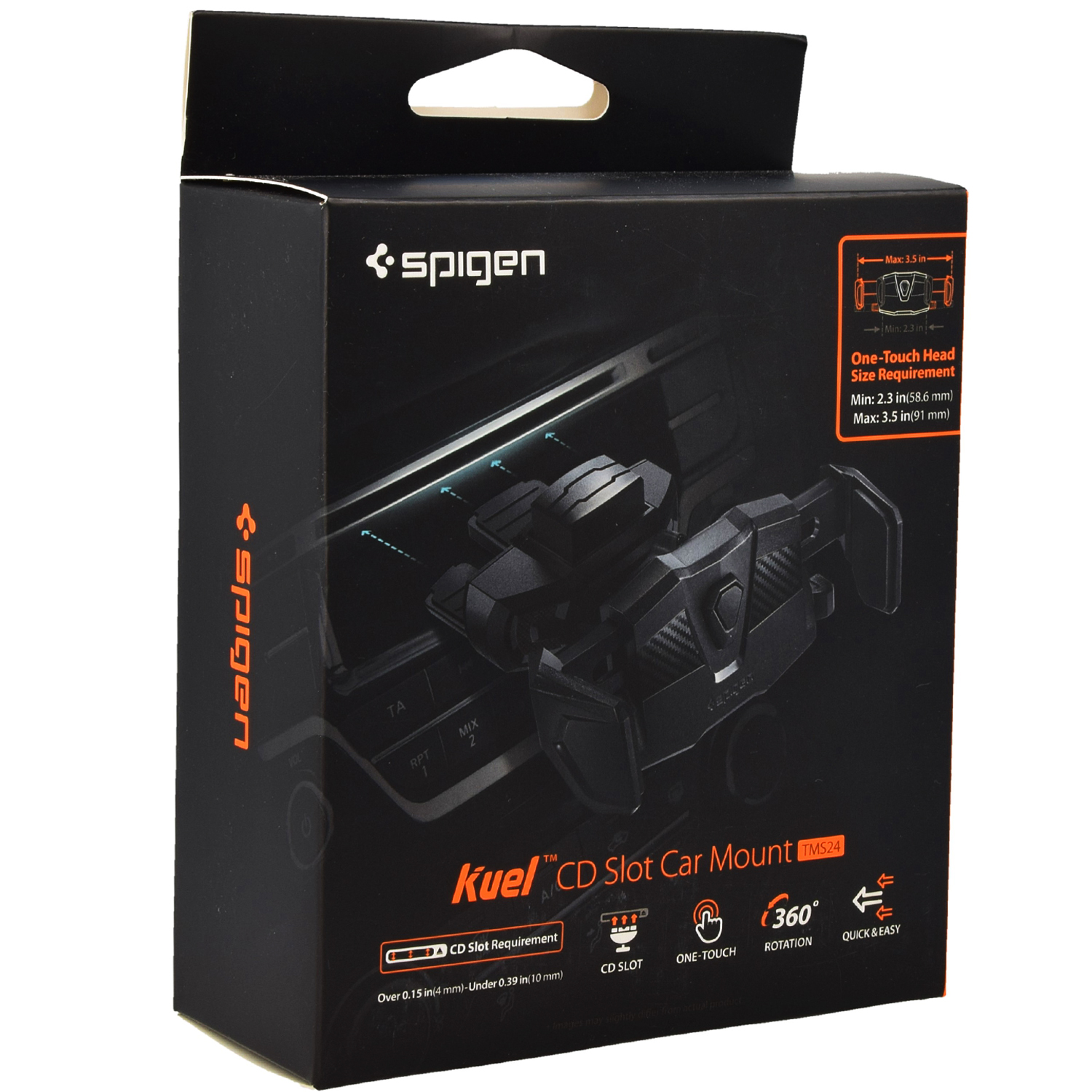 

Uchwyt samochodowy Spigen Kuel TMS24 CD Slot
