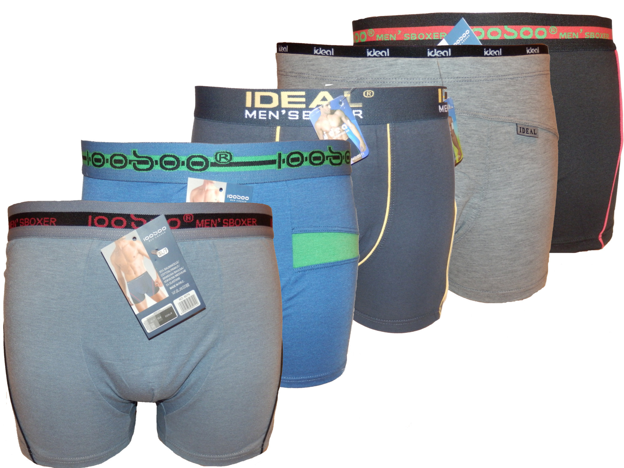 BOKSERKI MĘSKIE, różne wzory, rozmiar XXXL Marka Inna marka