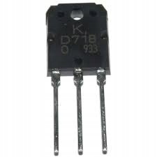 2SD718 TOP3 Tranzystor mocy Npn 120V 8A 20W 12MHz