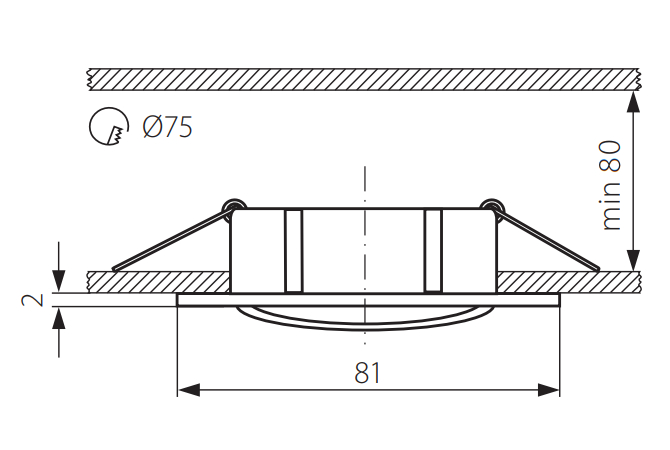 Oprawa kwadratowa RUCHOMA do LED GU10 230V 4kolory Rodzaj gwintu GU10