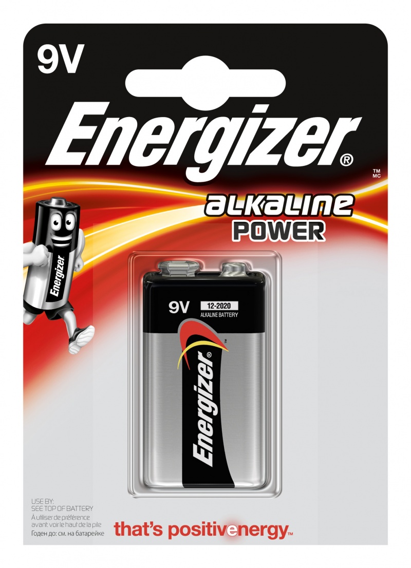 

Bateria Energizer Alkaline Power, E, 6LR61,9V