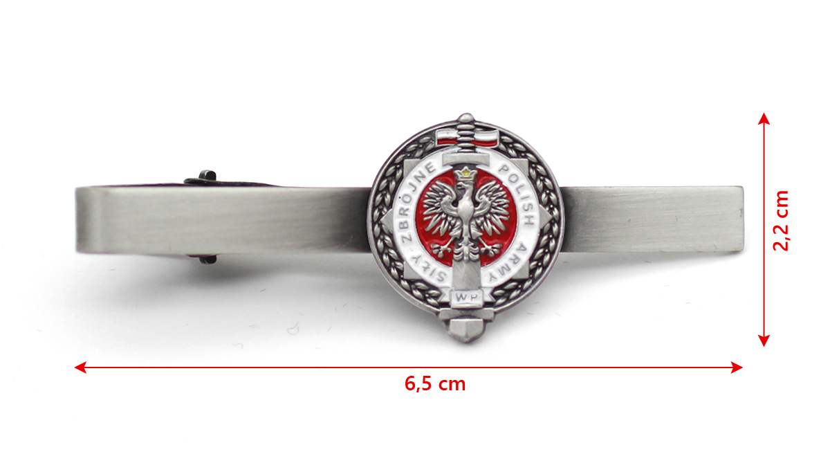 POLISH ARMY WOJSKO POLSKIE spinka do krawata Waga 0.2 g