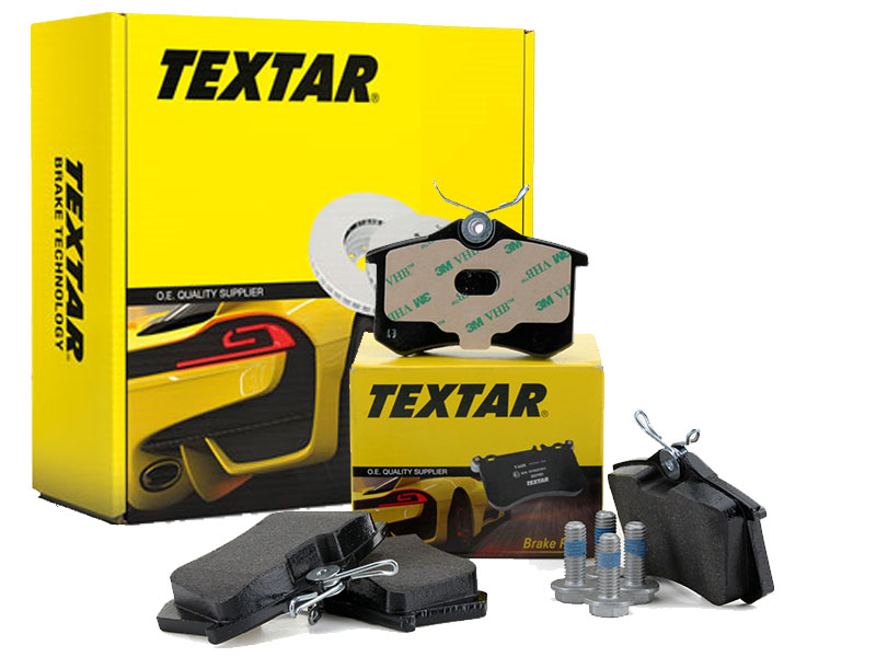 ДИСКИ + КОЛОДКИ TEXTAR ЗАДНЯ SKODA OCTAVIA II YETI