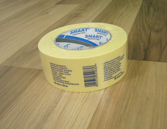 50mm x 25m MOCNA DWUSTRONNA WZMOCIONA KLEJĄCA TAŚMA DO WYKŁADZIN SMART Marka Smart