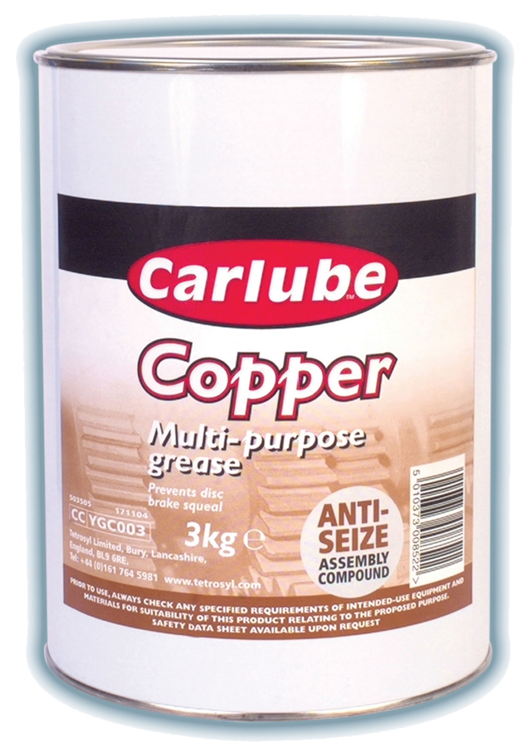 

Carlube Smar Miedziany 3KG (YGC003)