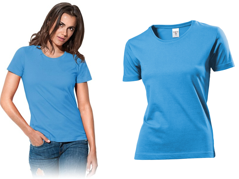 Купить базовые футболки хорошего качества. Голубая футболка женская. Женская футболка голубая с белым. Женские футболки качественные. Девушка в голубой футболке.
