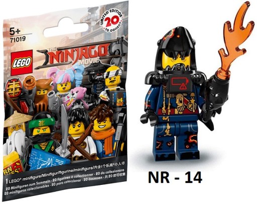 

Lego 71019 Minifigures Ninjago Żarłacz Nr 14