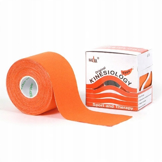 

Plastry Kinesiology Tape Nasara Pomarańczowy