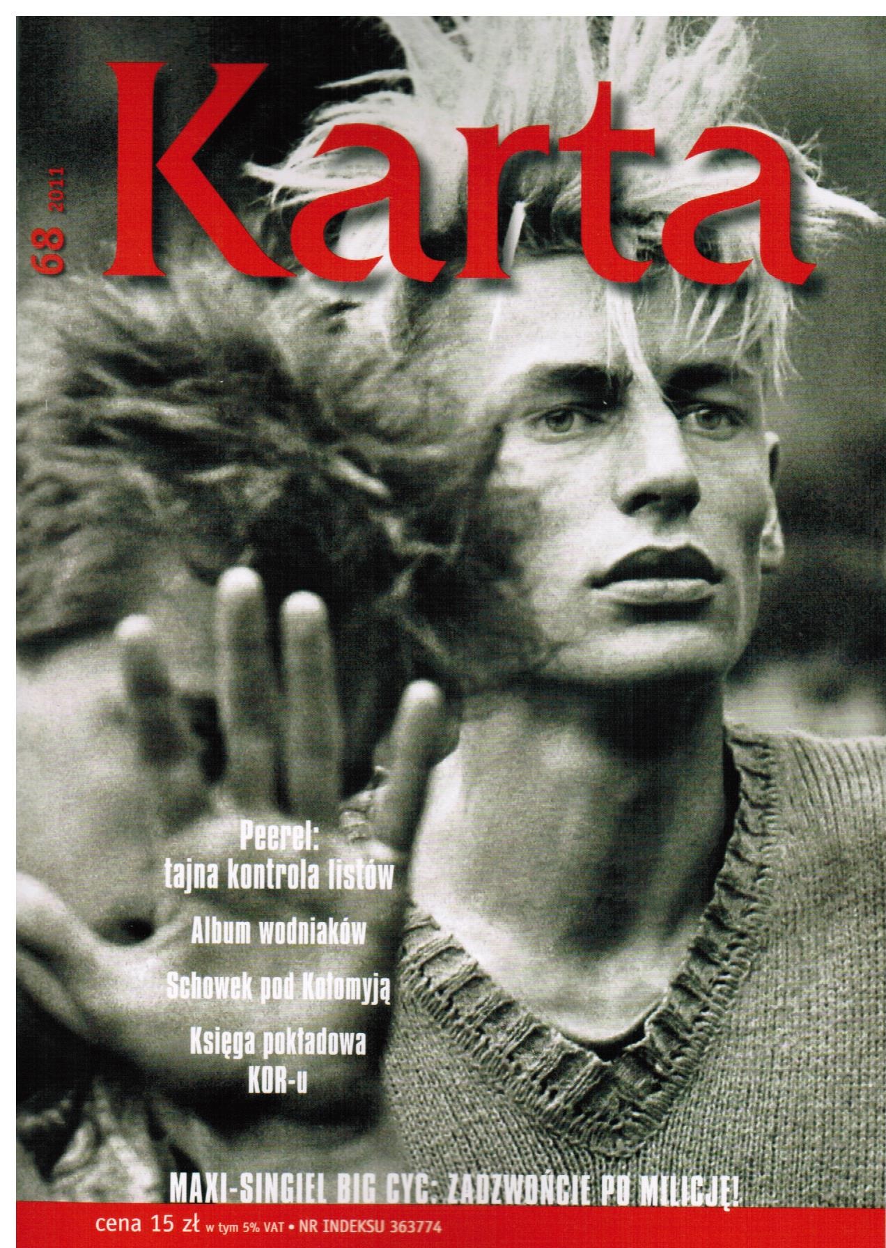 Karta 68. Peerel: Tajna Kontrola Listów. Album Wod