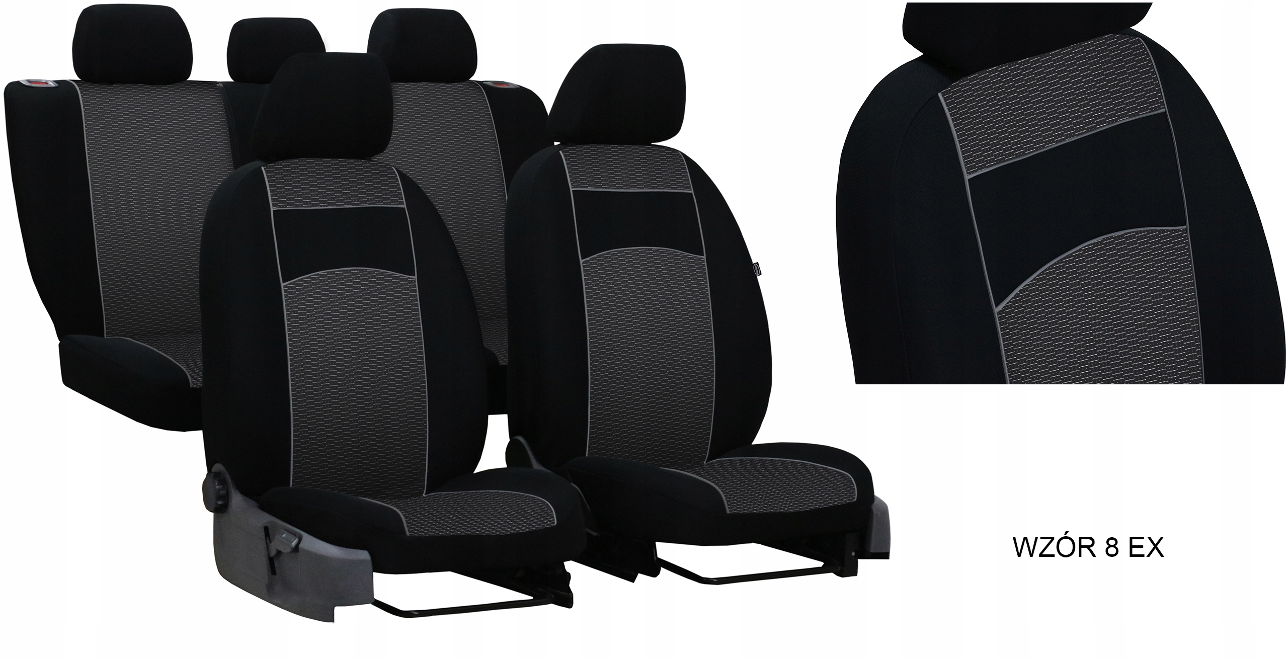 GRUBE POKROWCE MIAROWE VIP NA FOTELE SEAT IBIZA 5 Producent Pok-ter