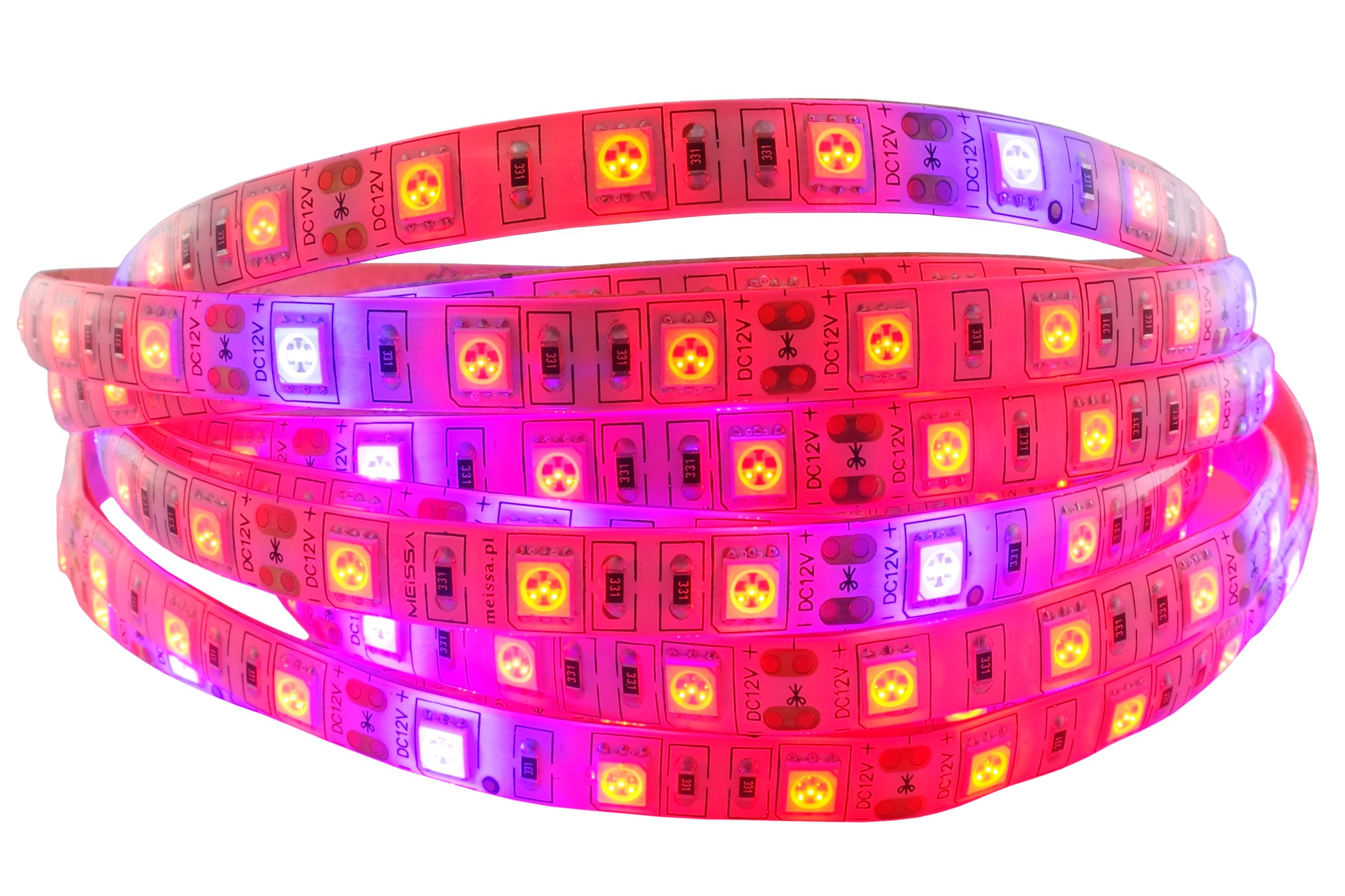 

Taśma Led 5050 300D Grow wzrostu roślin IP65 0.5m