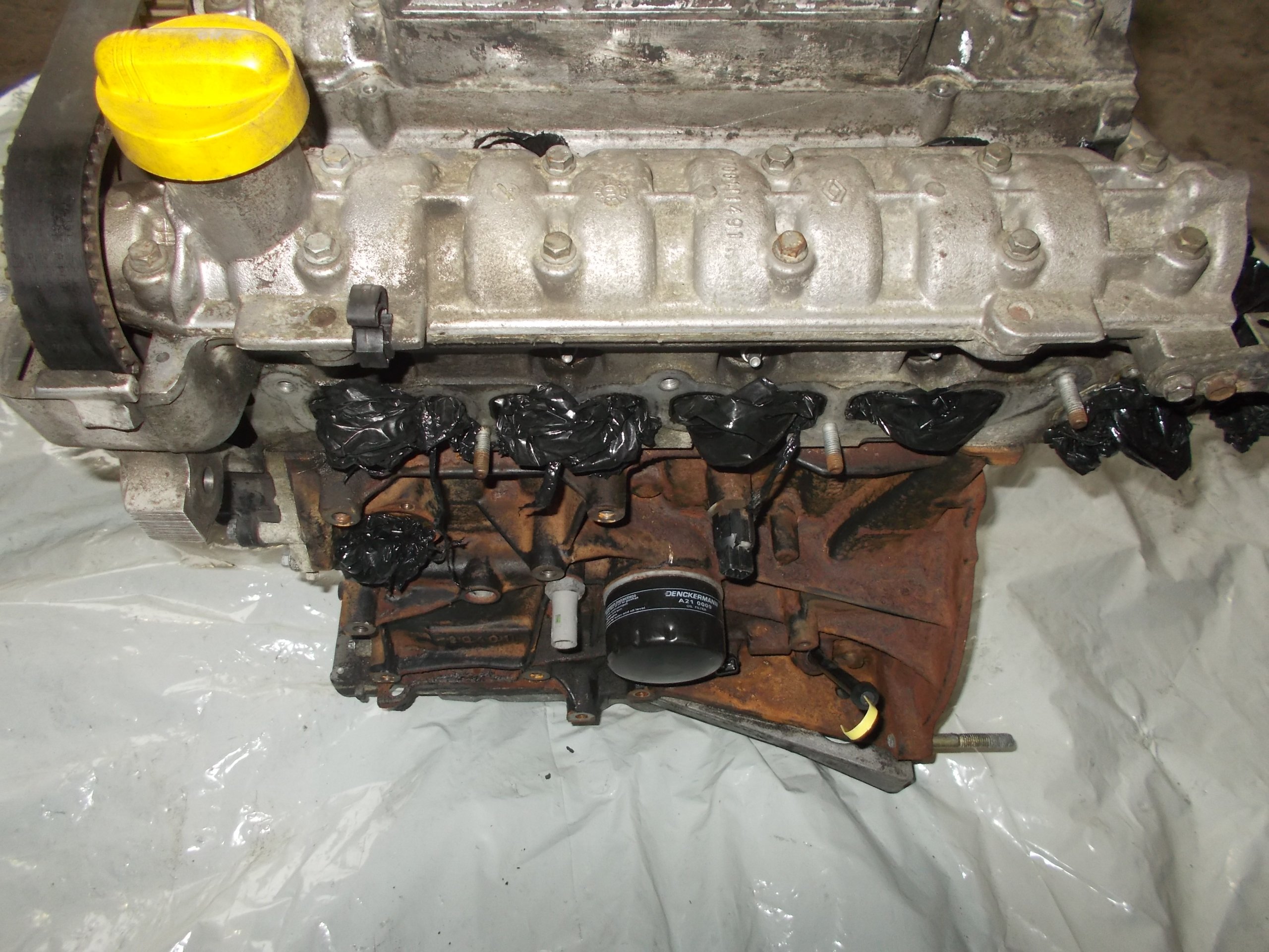 MEGANE SCENIC LAGUNA II 2.0 16V ДВИГАТЕЛЬ F4K IDE