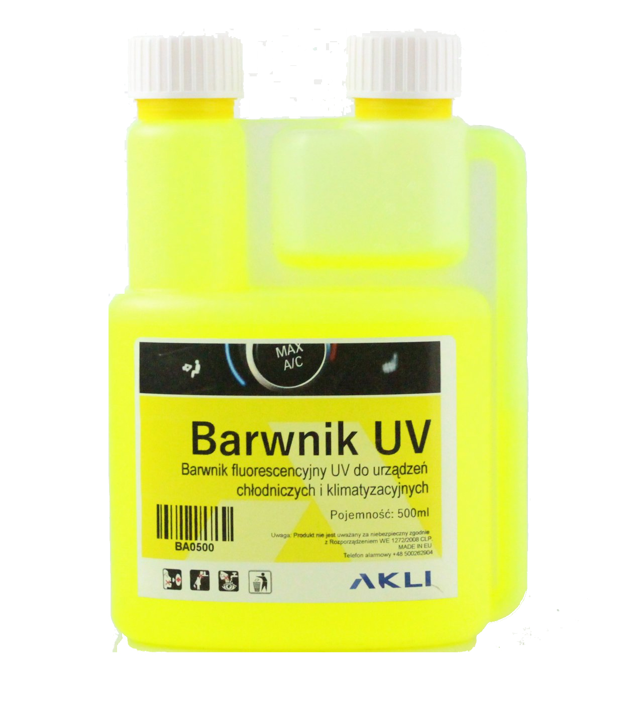 

Barwnik Uv 500ml do olej Pag Poe Pao R134A 0400