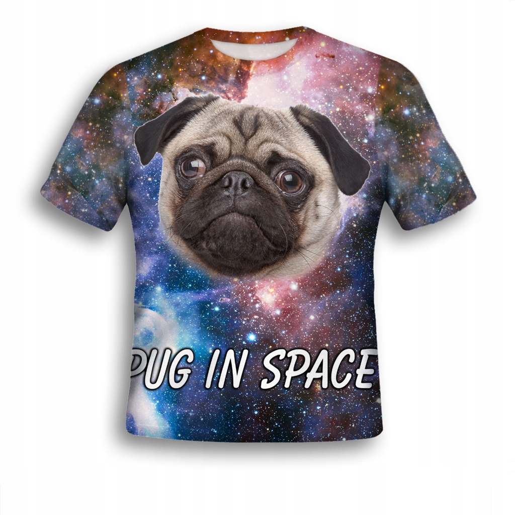 

Koszulka Fullprint T-shirt Kosmiczny Pies S