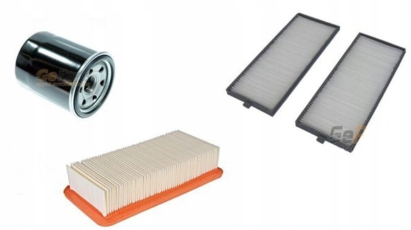 

3 Filtry ol+pow+kab Hyundai Getz benzyna filtrów