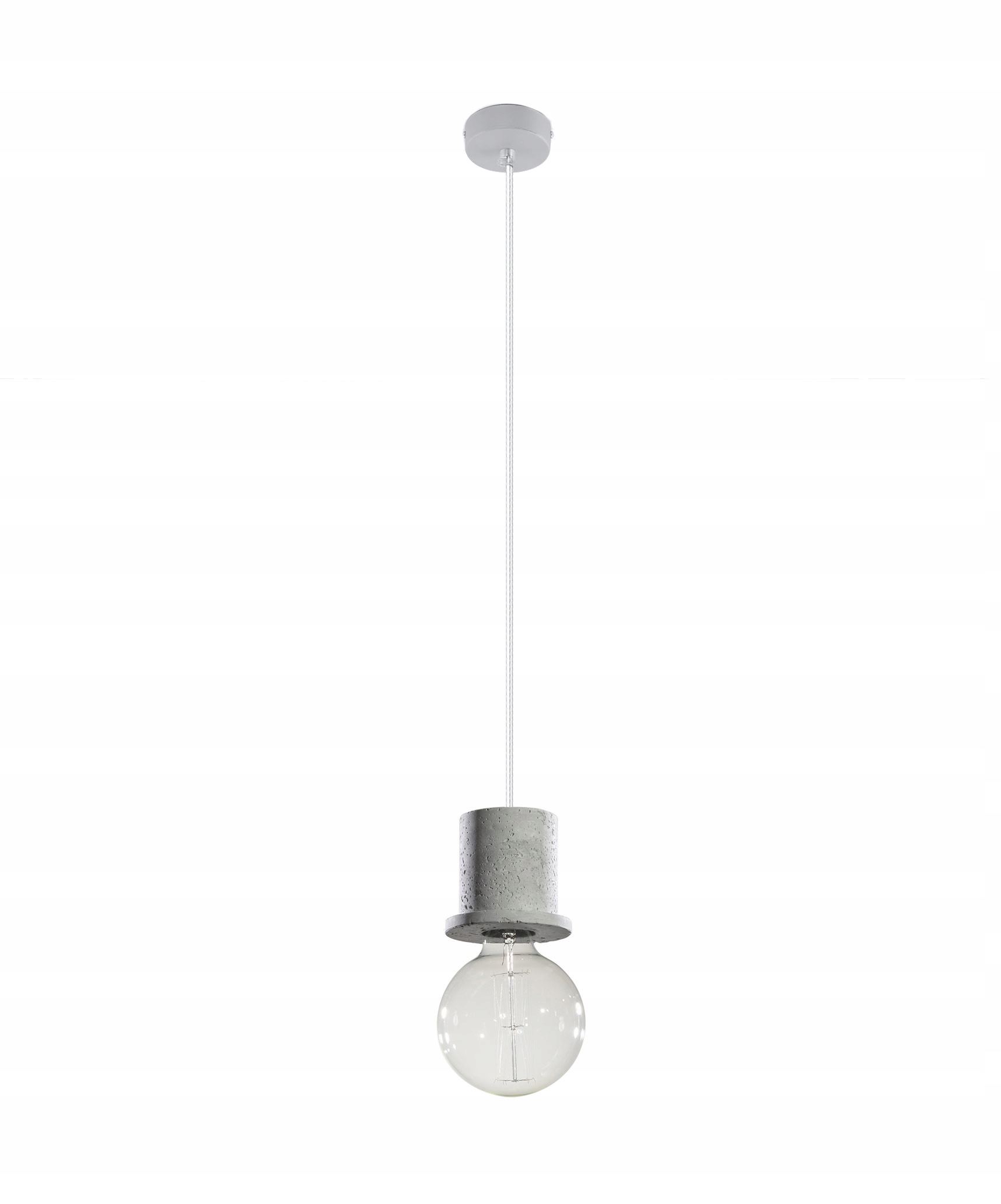 

Lampa Wisząca E27 Led Z Serii Beton & Drewno