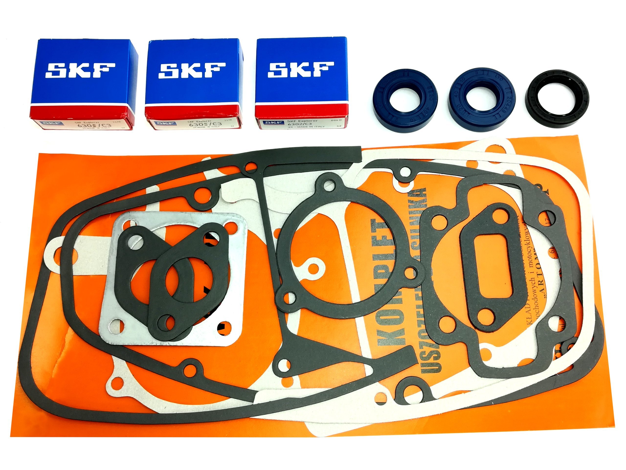 003-0001-033 - BEARINGS SKF SIMERINGI SEALS WSK 175 SHL