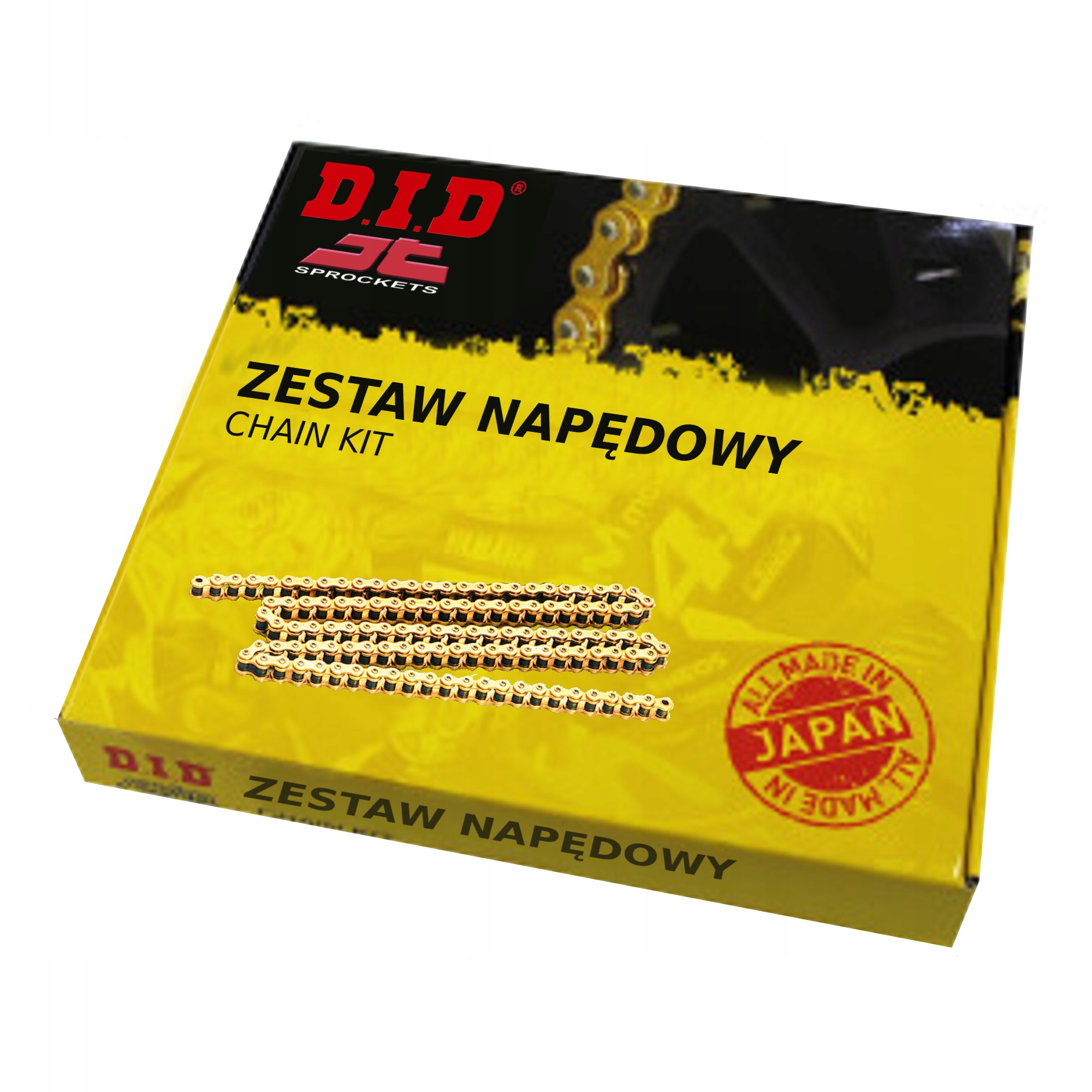 Zestaw DID GB428 VX Yamaha YZF R125 RE06 2008 2018