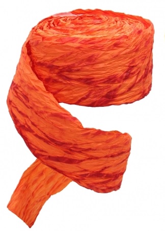 

Wstążka papierowa marszczona pomarańczowa 8 metrów