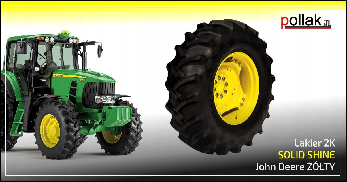 Lakier Akrylowy SOLID Shine JOHN DEERE ZOLTY 1 5 L Packaging Volume 1500 ml