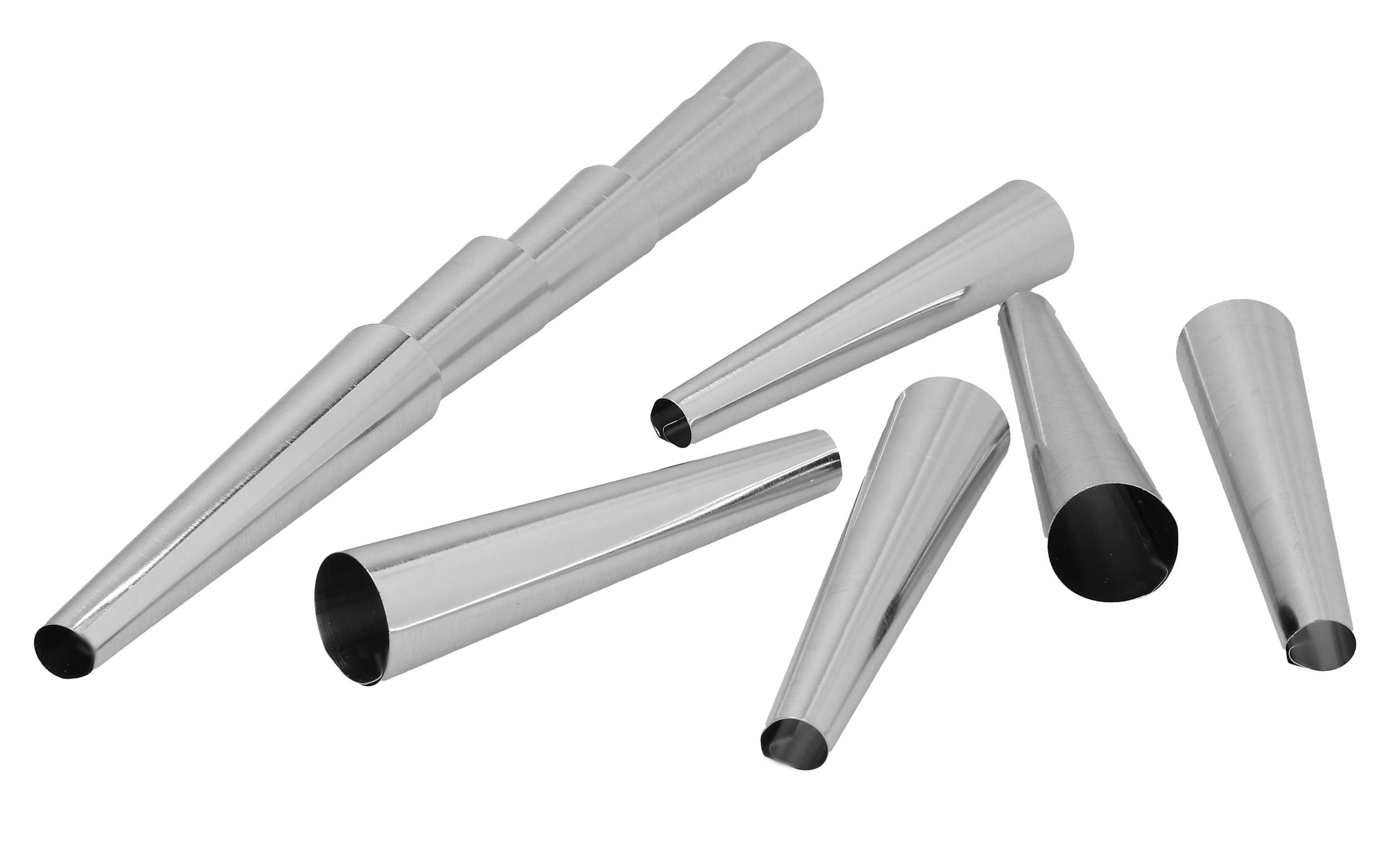 FOREMKI RURKI DO RUREK Z KREMEM XXL 12 CM 10 SZT