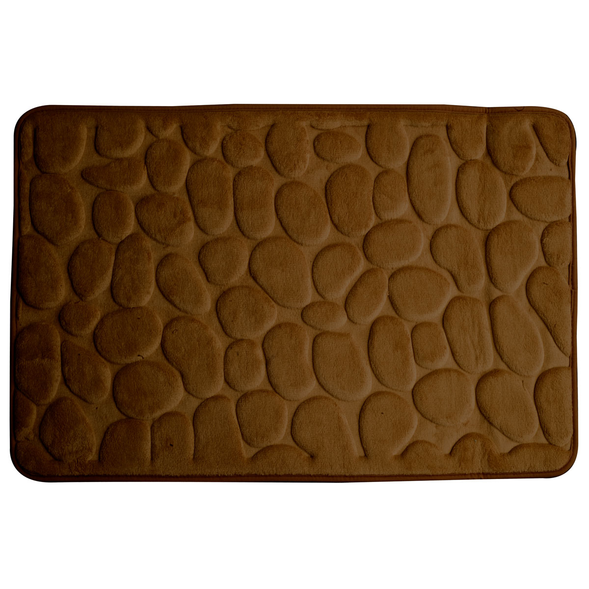 

miękki dywanik łazienkowy 60x95 3D brązowy