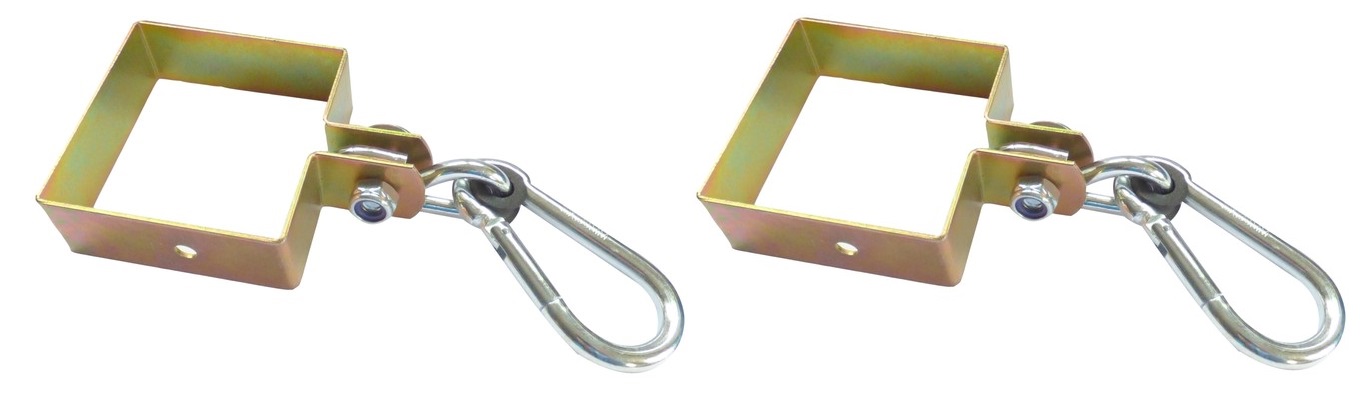 

Zestaw 2szt obejm mocowanie do huśtawki 100x100mm