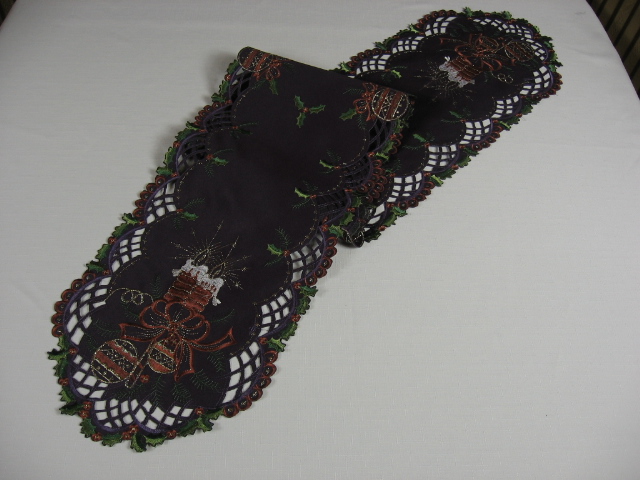

Świąteczny bieżnik szarfa 30x200 fiolet