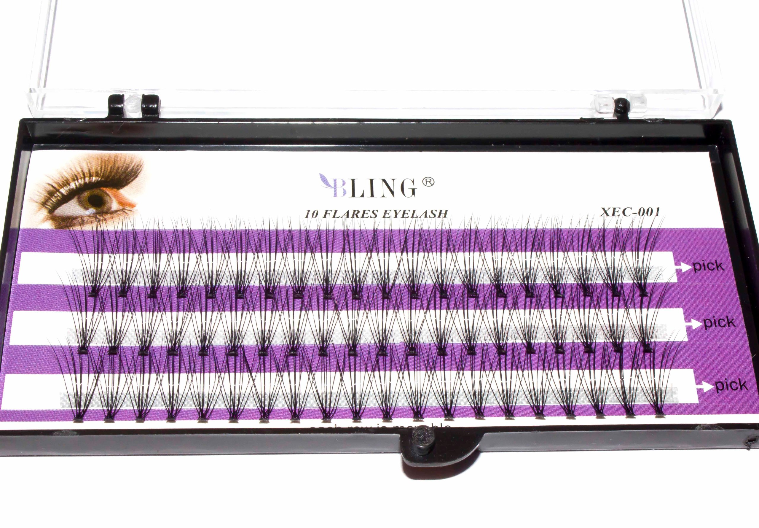 BLING RZĘSY KĘPKI JEDWABNE SILK CZARNE 14 mm Kod producenta 00