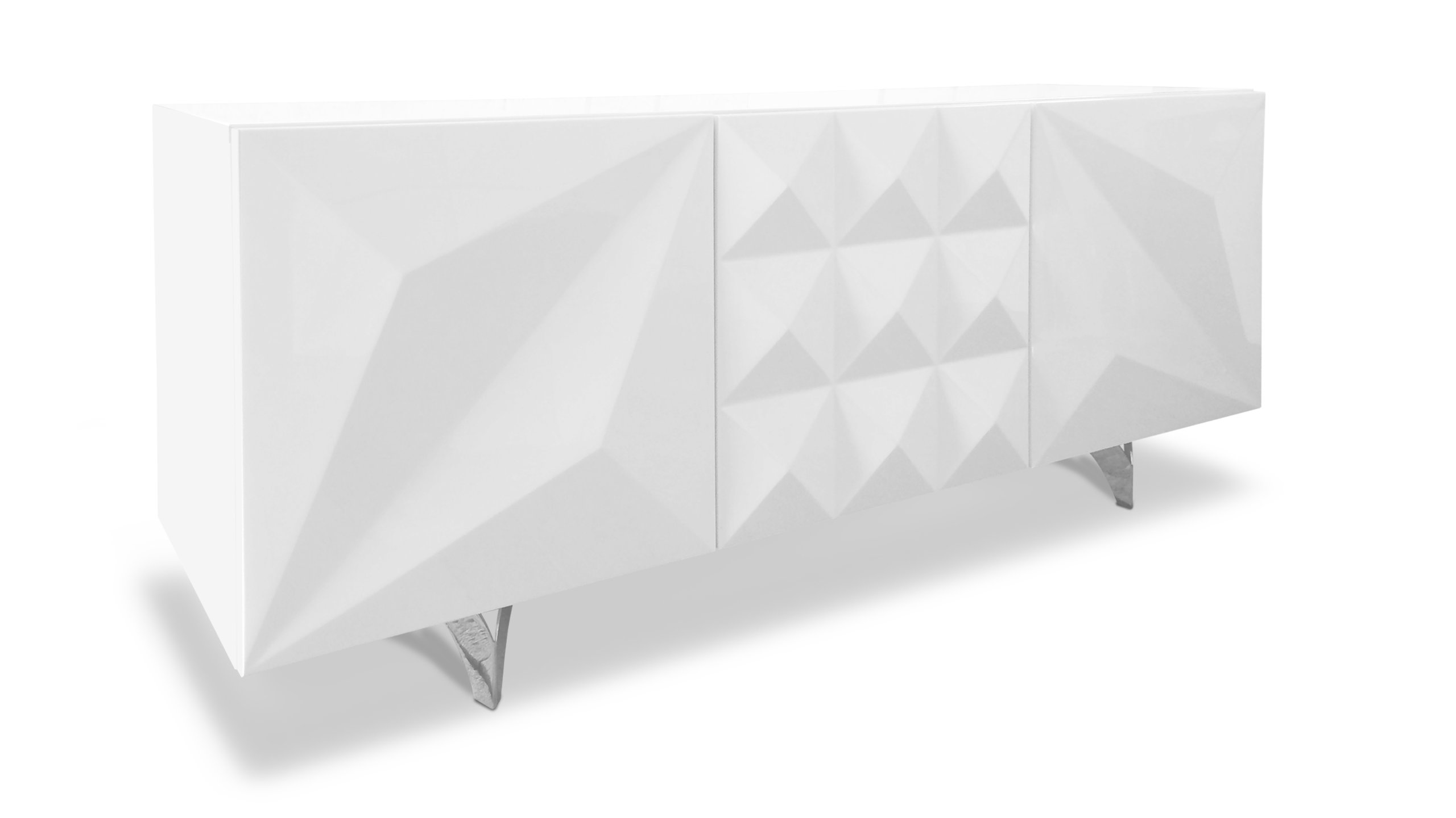 Komoda 3D 120 cm - nowoczesne meble 3D Głębokość mebla 44 cm