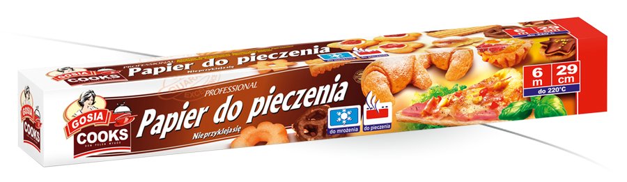 

Gosia Papier Do Pieczenia 6 Metrów 29CM